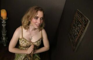 horny slut gets turned