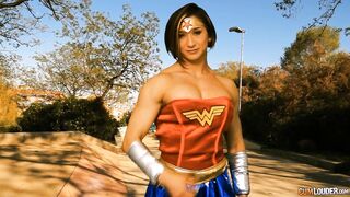 hot buff superhero fought