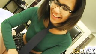 delicioso negras schoolgirl with