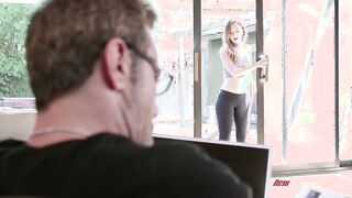perky chick gives her