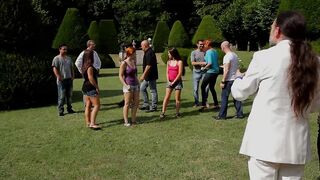 al aire libre anal sexo ends