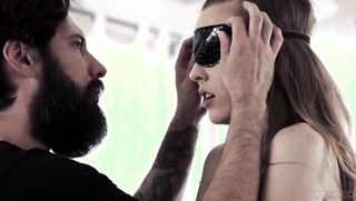 blindfolded bdsm date with