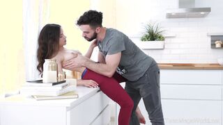 petite brunette teenager fucked