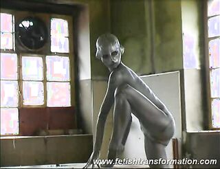 sexy woman-robot