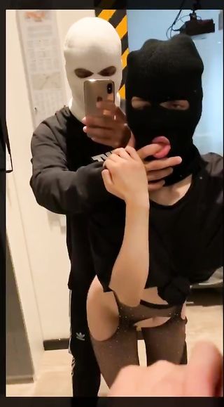 masked amateur perverts have