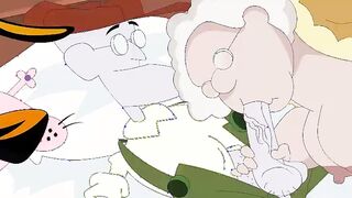old couple from courage