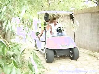 follada golf cart