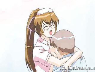captivating anime cutie glasses