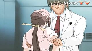 hentai médico uses his