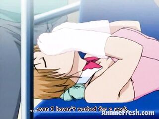 tempting anime girl