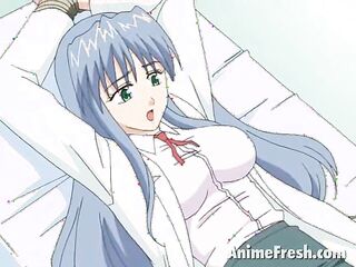 anime nurse getting undressed