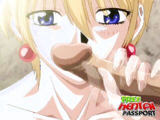 big breasted blonde hentai