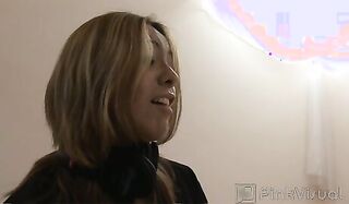 lesbian roommates fondle each