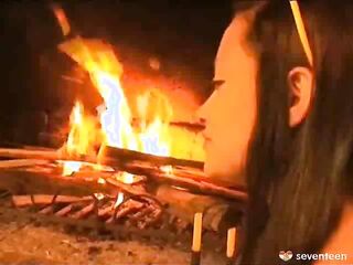hot brunette gets fucked