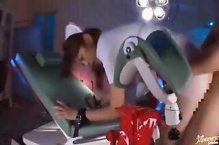 ginger japanese nurse gets