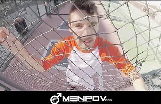 hitting few balls the