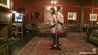 two ginger sluts bondage