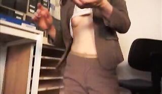 sexy office lady trouser