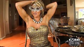 stunning masked girl who