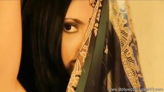alluring indian chick showing