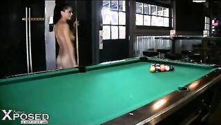 hot brunette cassi plays